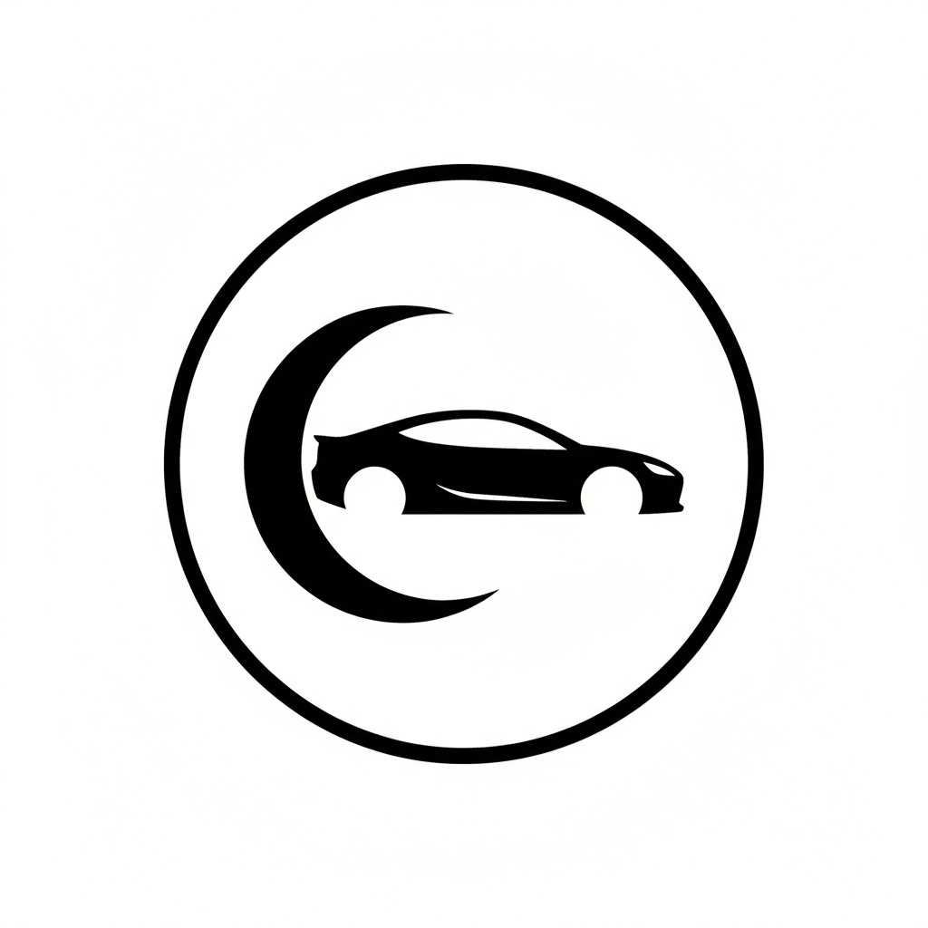 AutoMoon Car Café Logo